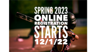 Spring 2023  Registration Begins 12/1/22